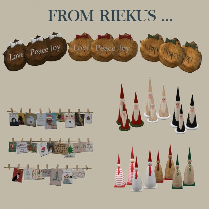 Sims 4 From Riekus clutter at Leo Sims