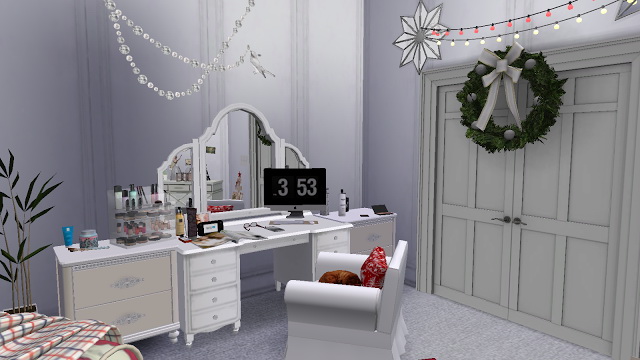 Sims 4 Celeste bedroom by Rissy Rawr at Pandasht Productions