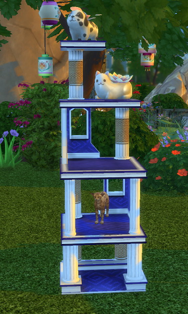 Pet Stories Reward Cat Condo By Biguglyhag At Simsworkshop Sims 4 Updates