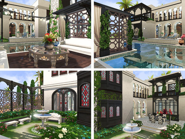 Sims 4 Arden house by Rirann at TSR