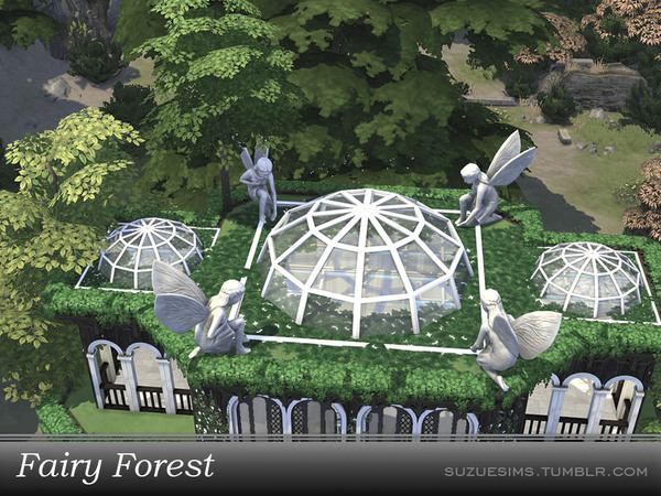 Sims 4 Fairy Forest place by Suzue at TSR