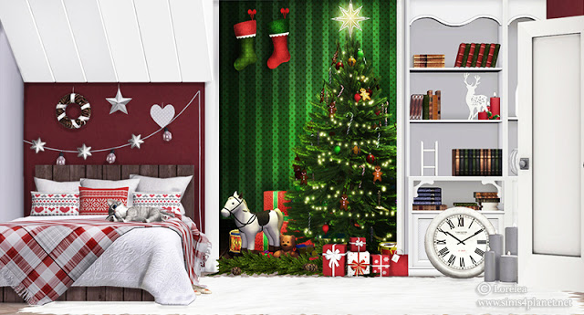 Sims 4 Christmas Wonderland Backgrounds at Lorelea