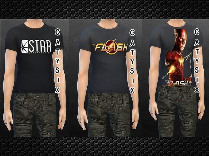 Sims 4 Flash T shirts at CatySix