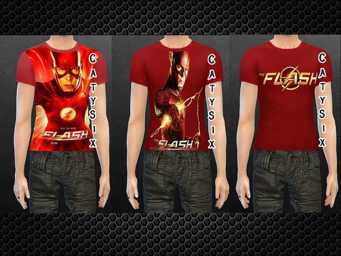 Sims 4 Flash T shirts at CatySix