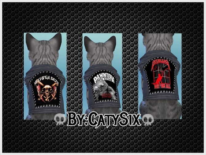 Sims 4 Ready to rock Cats Clothes VOL3 at CatySix