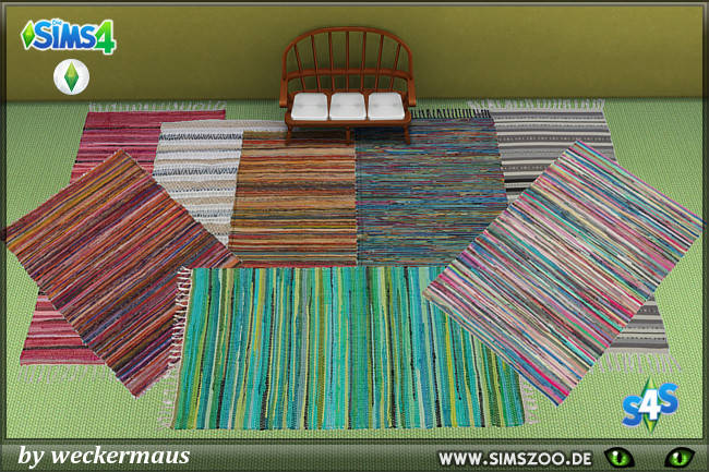 Sims 4 Rugs by weckermaus at Blacky’s Sims Zoo