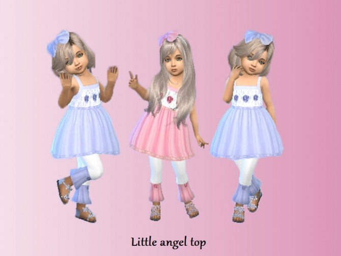 Sims 4 Little angel set at Trudie55