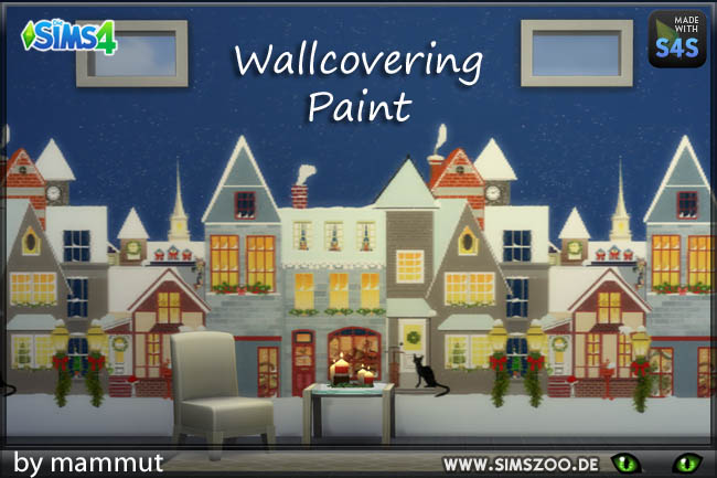 Sims 4 Winter 2 wallpaper by mammut at Blacky’s Sims Zoo