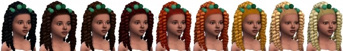 Sims 4 Precious Hair Toddler Version at Onyx Sims
