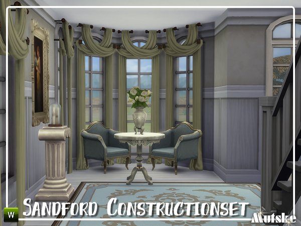Sims 4 Sandford Construction set part 1 by mutske at TSR