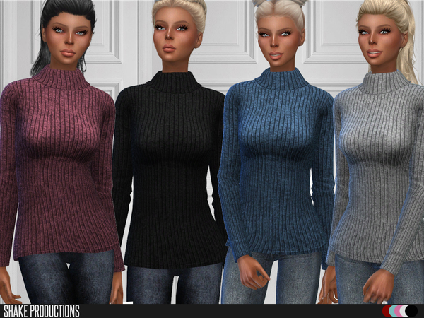 Sims 4 93 Sweater by ShakeProductions at TSR