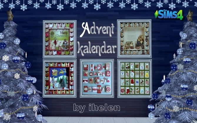 Sims 4 Advent calendar #1 by ihelen at ihelensims