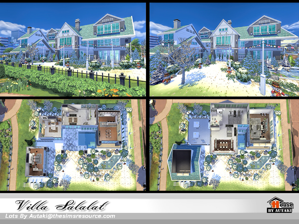 Sims 4 Villa Salalat by autaki at TSR