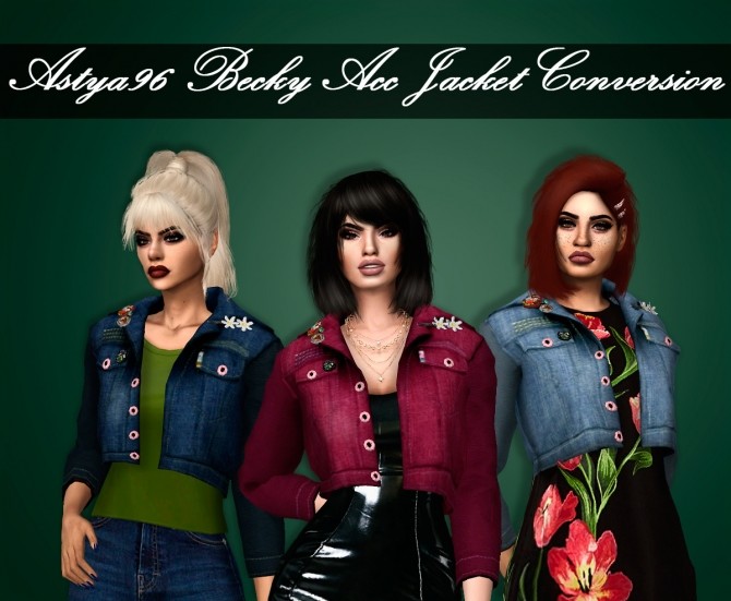 Sims 4 Becky Acc Jacket Conversion at Astya96