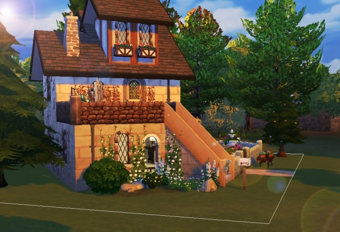 Sims 4 Country Delight house by lanafx at Mod The Sims