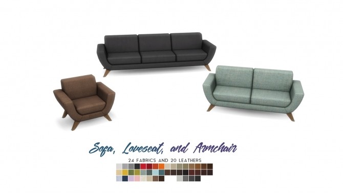 Sims 4 Sensitive Seating Maxis Sofa Overhaul at Simsational Designs