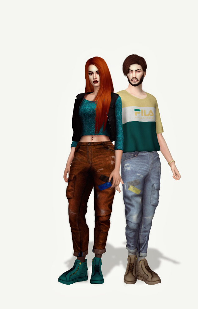 Sims 4 Becky Casual Collection Conversion at Astya96