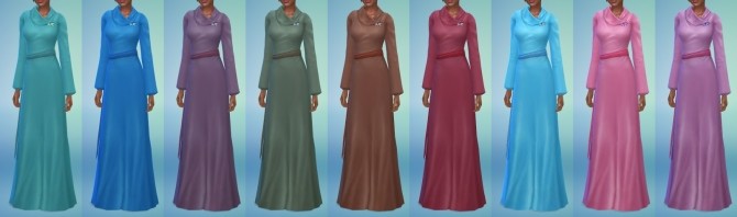 Sims 4 Calla Llilly Dress at My Stuff
