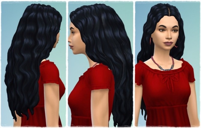 Sims 4 Maja’s Long Curls at Birksches Sims Blog