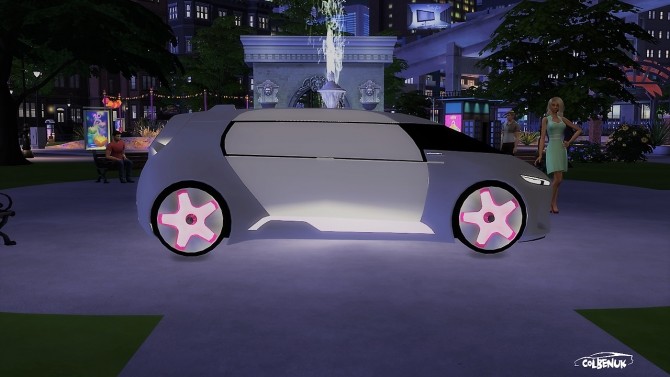 Sims 4 Mercedes Benz Tokyo Vision Concept at LorySims