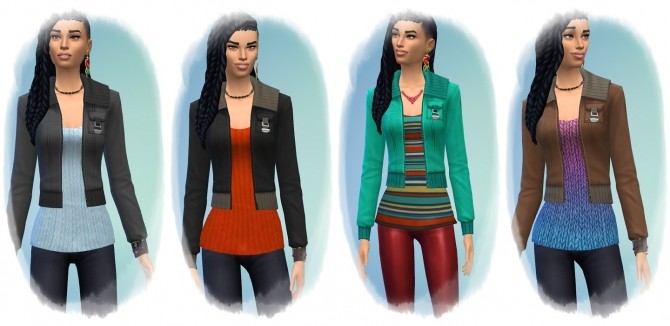 Sims 4 Solo Army Jacket at Birksches Sims Blog