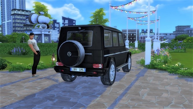 Sims 4 Mercedes Benz G63 AMG at LorySims