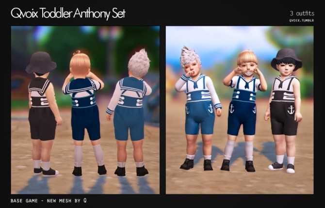 Sims 4 Anthony Set T at qvoix – escaping reality