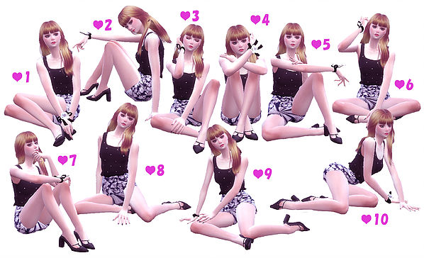 Sims 4 Combination Pose 22 at A luckyday