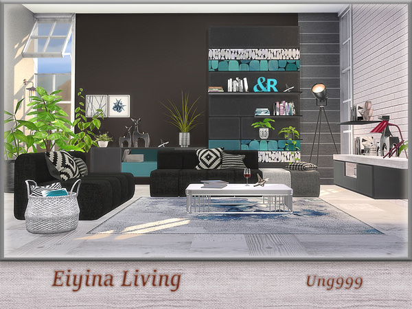 Sims 4 Eiyina Living Pt.I by ung999 at TSR