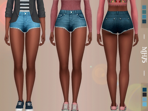 Sims 4 Vicki Shorts by Margeh 75 at TSR