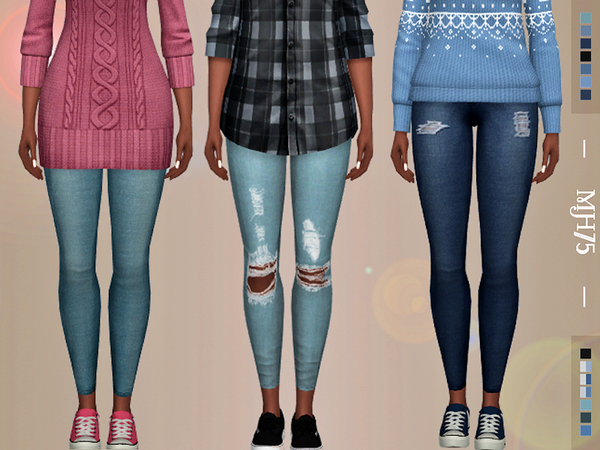 Sims 4 Jeans Pack 2 acc. by Margeh 75 at TSR