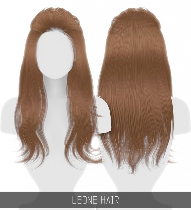 Sims 4 LEONE HAIR at Simpliciaty