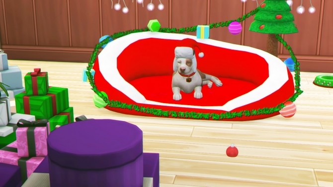 Sims 4 HOLIDAY PET SET by Thiago Mitchell at REDHEADSIMS