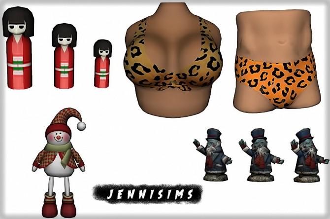 Sims 4 Set Vol 90 Decoratives 5 Items at Jenni Sims