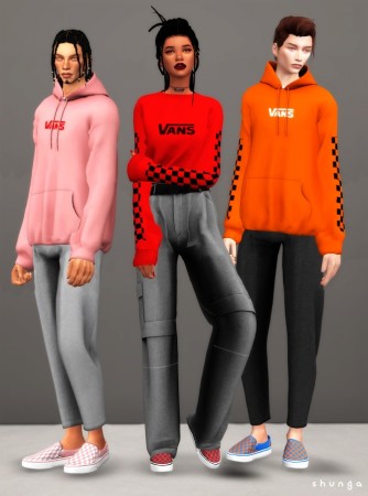 VANS Slip-ons at Shunga » Sims 4 Updates