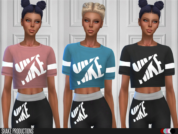 Sims 4 84 Sportswear Set by ShakeProductions at TSR