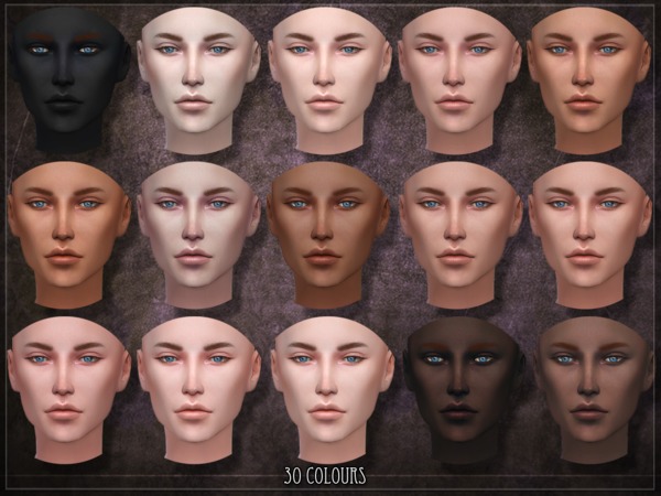 Sims 4 Female Skin 13 by RemusSirion at TSR