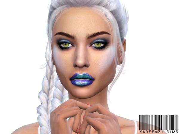 Sims 4 Holographic Lips by KareemZiSims at TSR