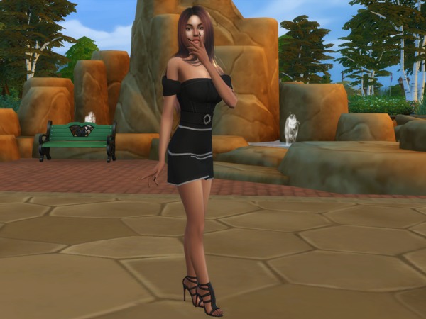 Sims 4 Lexie Blank by divaka45 at TSR