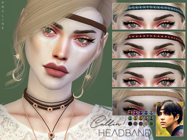 Sims 4 Callin Headband by Pralinesims at TSR