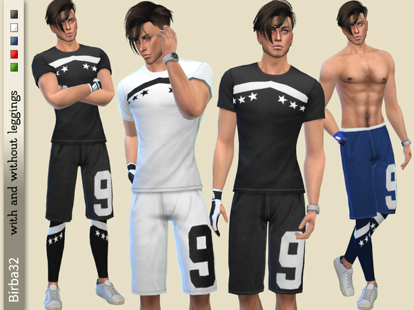 Sims 4 Sport uniform by Birba32 at TSR