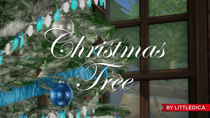 Holidays 2017 Christmas Tree by littledica at Mod The Sims » Sims 4 Updates