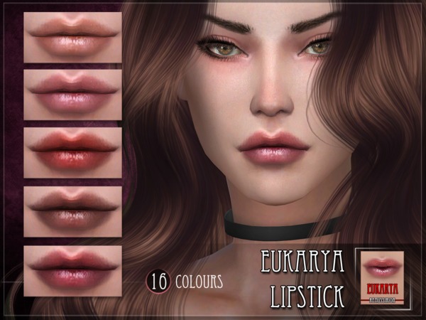 Sims 4 Eukarya Lipstick by RemusSirion at TSR