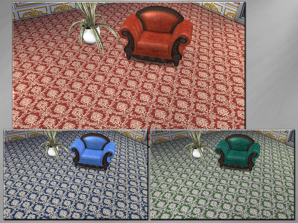 Sims 4 MB Carpet Collection Royal by matomibotaki at TSR