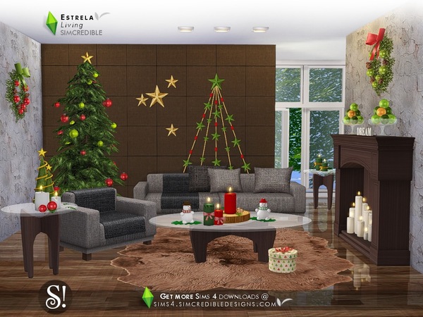 Sims 4 Estrela set by SIMcredible at TSR