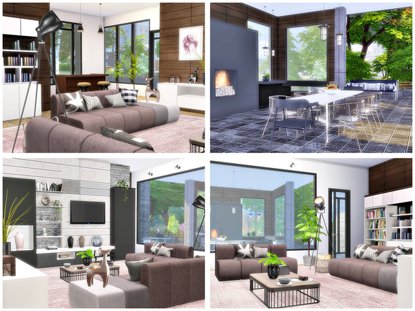 Sims 4 Contemporary villa IV by Danuta720 at TSR