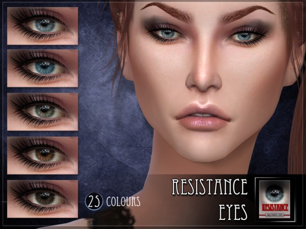 Sims 4 Resistance Eyes by RemusSirion at TSR
