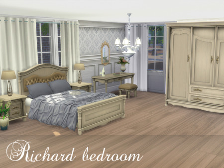 Richard bedroom by spacesims at TSR