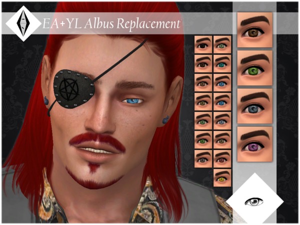 Sims 4 Albus Replacement Eyes by ALExIA483 at TSR