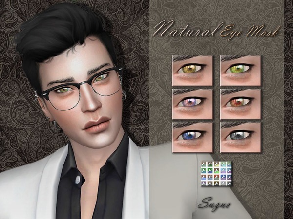Sims 4 Natural Eye Mask N3 by Suzue at TSR